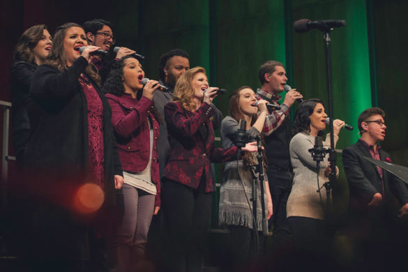 Regent Singers performing on stage