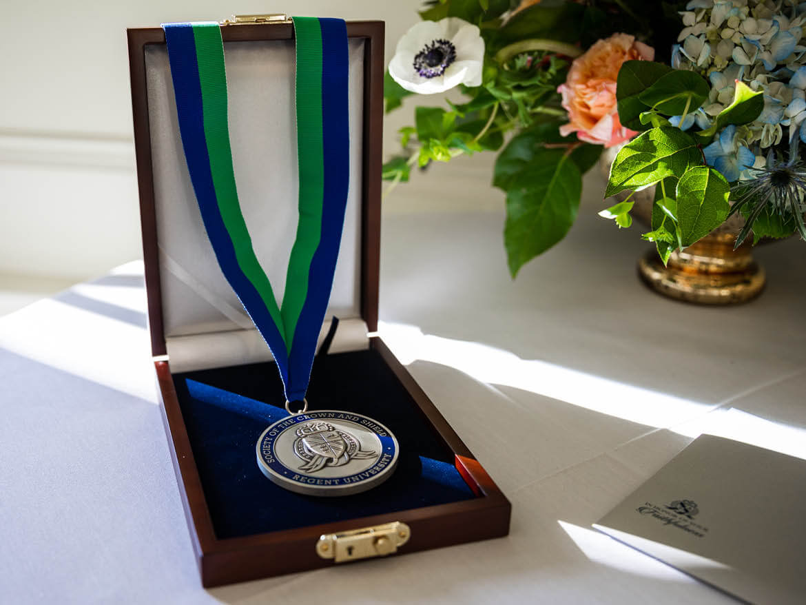 The Medal of Honor of The Society of the Crown and Shield.