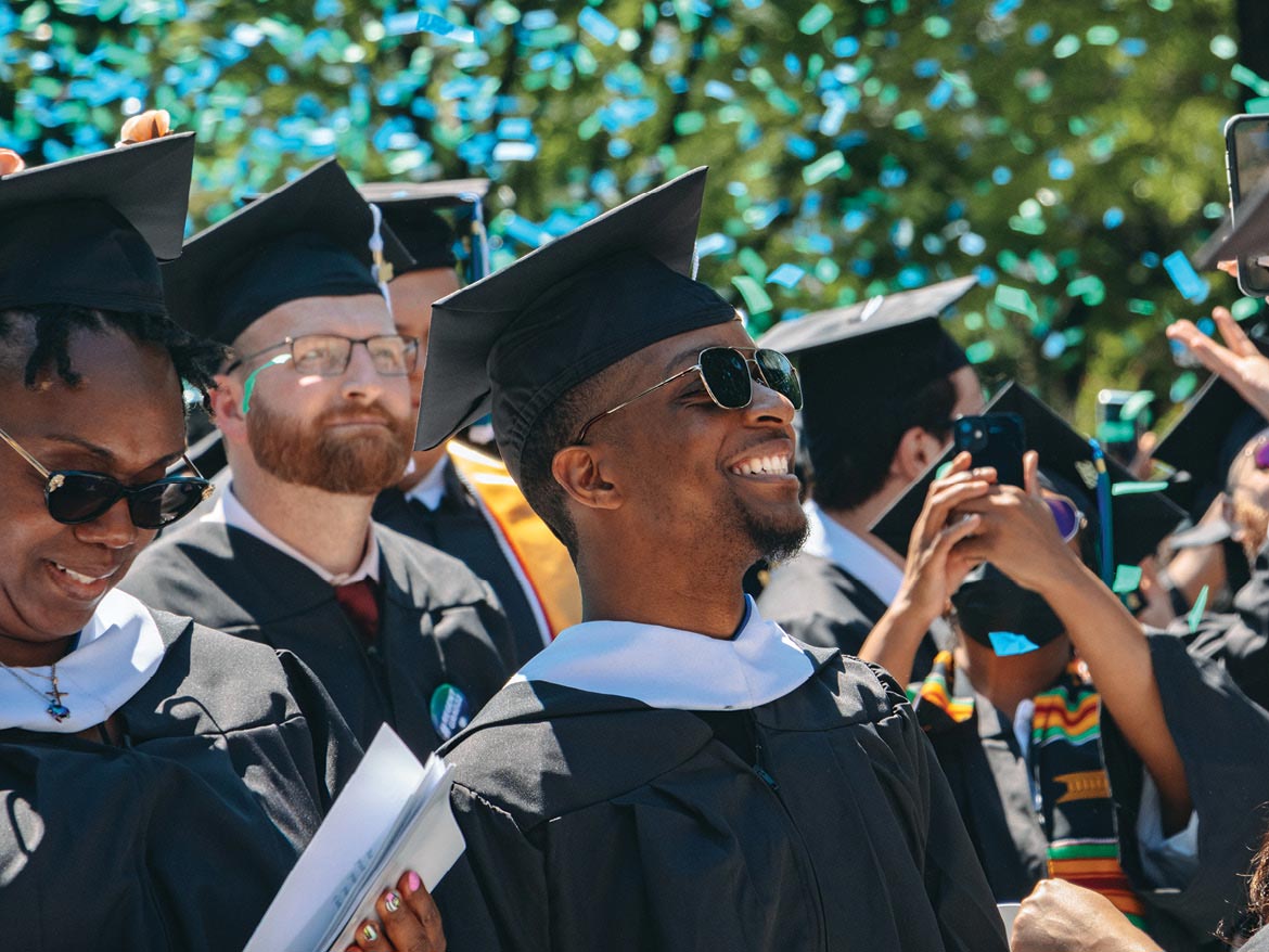 Regent University Commencement in Virginia Beach, Virginia.