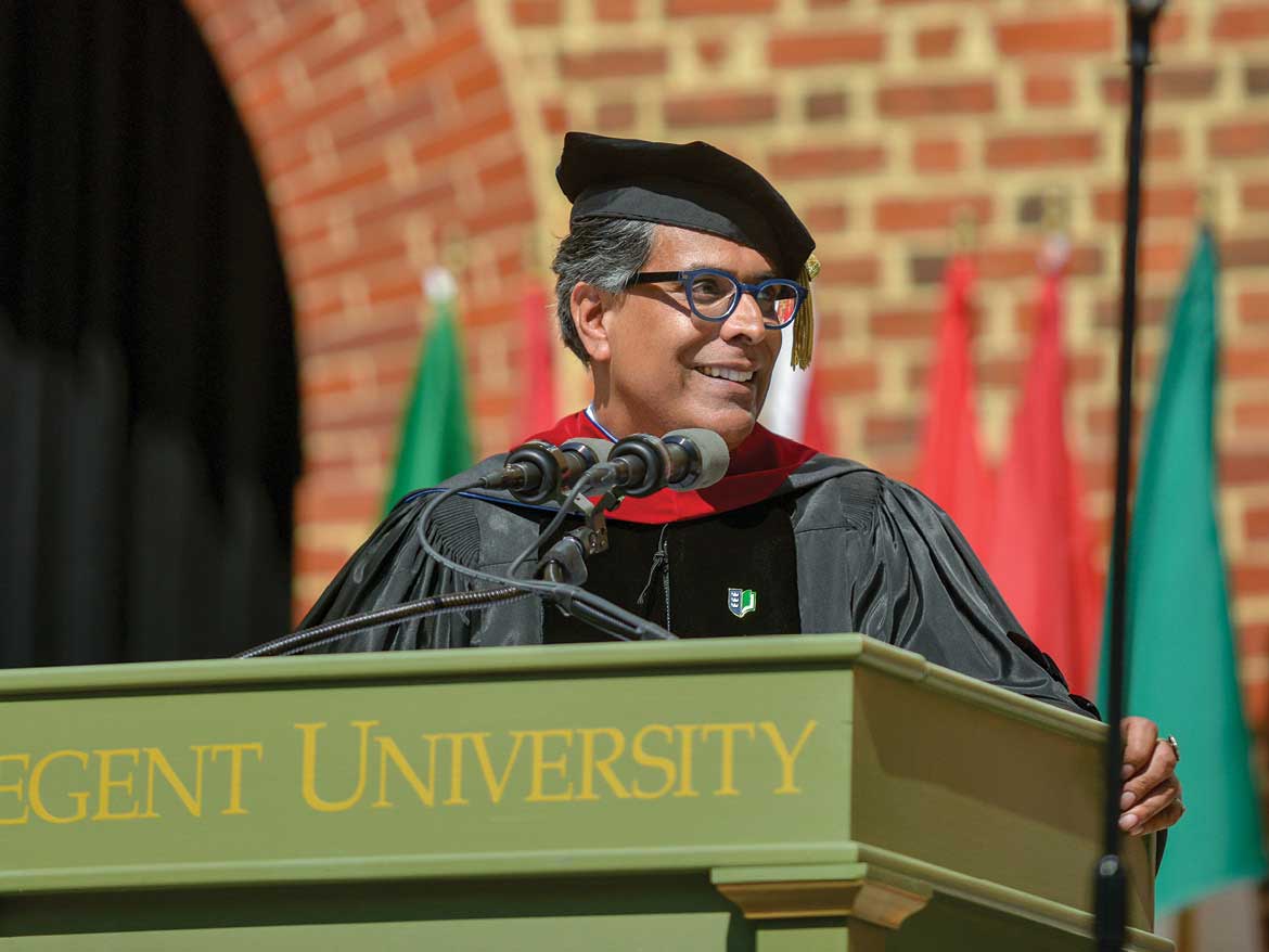 George Thomas Regent University Alumnus of the year 2023.